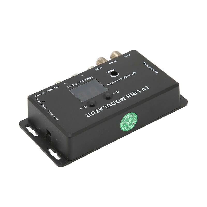 Mini TV HD modulatore convertitore da AV a RF amplificatore RF PAL formati NTSC