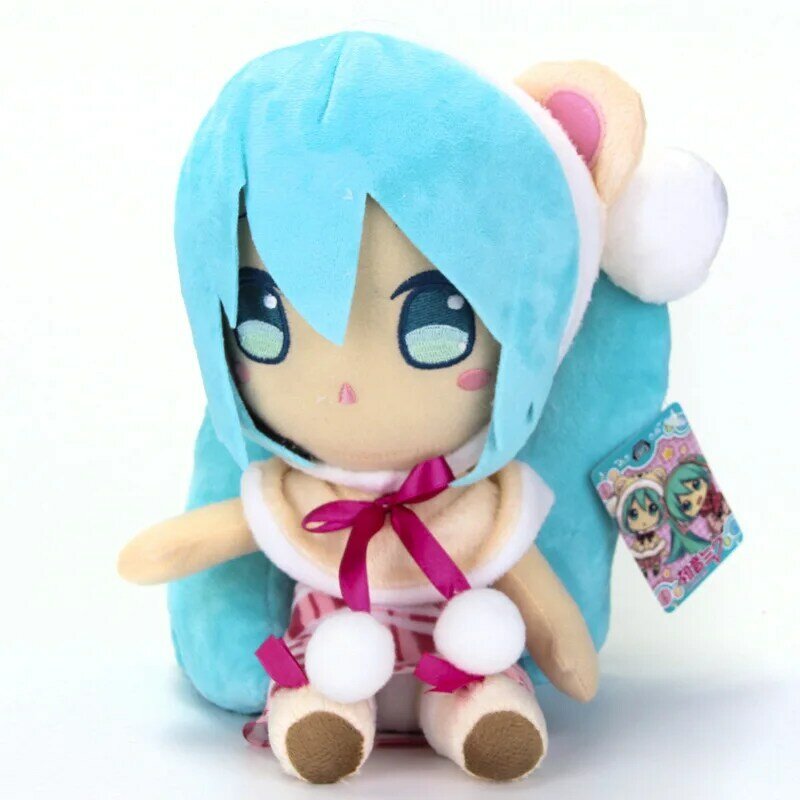 Взрывоопасная плюшевая кукла Hatsune Miku, красивая девушка, периферическая плюшевая игрушка, кавайная подушка для девочек, подарок на день рождения, подарок для пары
