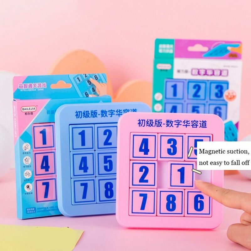 Cognition Hand-on Ability Number Preschool Learning Early Education Toy 3D Puzzle Math Jigsaw Game Geometric Shapes Jigsaw