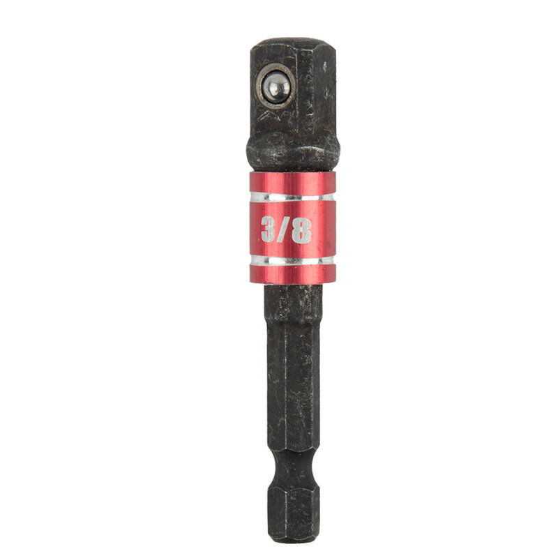 Adaptador de enchufe de taladro, barra de extensión de vástago hexagonal para llave de impacto eléctrica, accesorios de herramientas eléctricas, 1/4, 3/8, 1/2, 6,35mm, 1 unidad