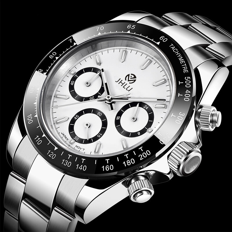 Daytona-Relógio esportivo mecânico de luxo masculino, automático, impermeável, safira vidro, relógio de pulso espelho, marca superior, novo, 2023