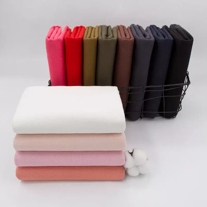 Thickened Canvas Fabric Cotton By The Meter for Sewing Upholstery Curtain Hat Bag Shoes Tablecloth Diy Sofa Cloth Wearable Plain
