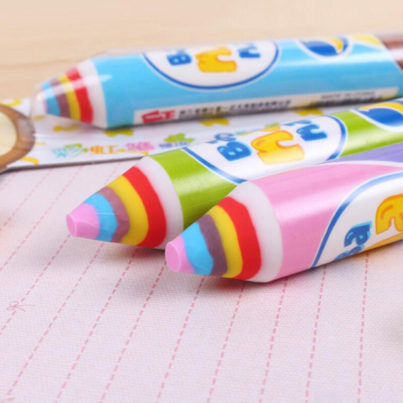 3 sztuk gumka z motywami z kreskówek materiały dla studentów gumki do ołówków materiały dla studentów dziecko gumowe artykuły papiernicze guma do czyszczenia gumki do ołówków