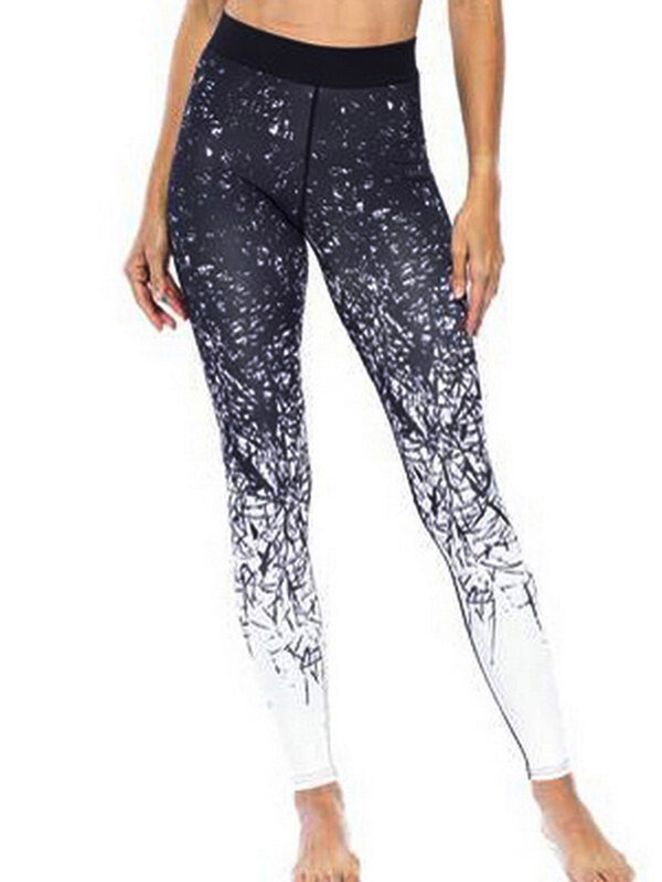 Workout Leggings Women Fitness Sport Leggins High Waist Digital Printed Tights Yoga Pants Gym Running Sexy