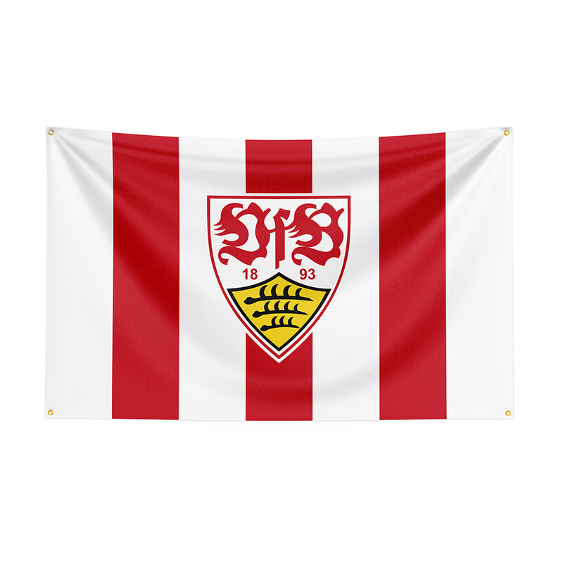 3x5 VfB Stuttgart Bandeira Poliéster Impresso Corrida Esporte Banner -ft Bandeira Decoração, bandeira Decoração Bandeira Bandeira Bandeira
