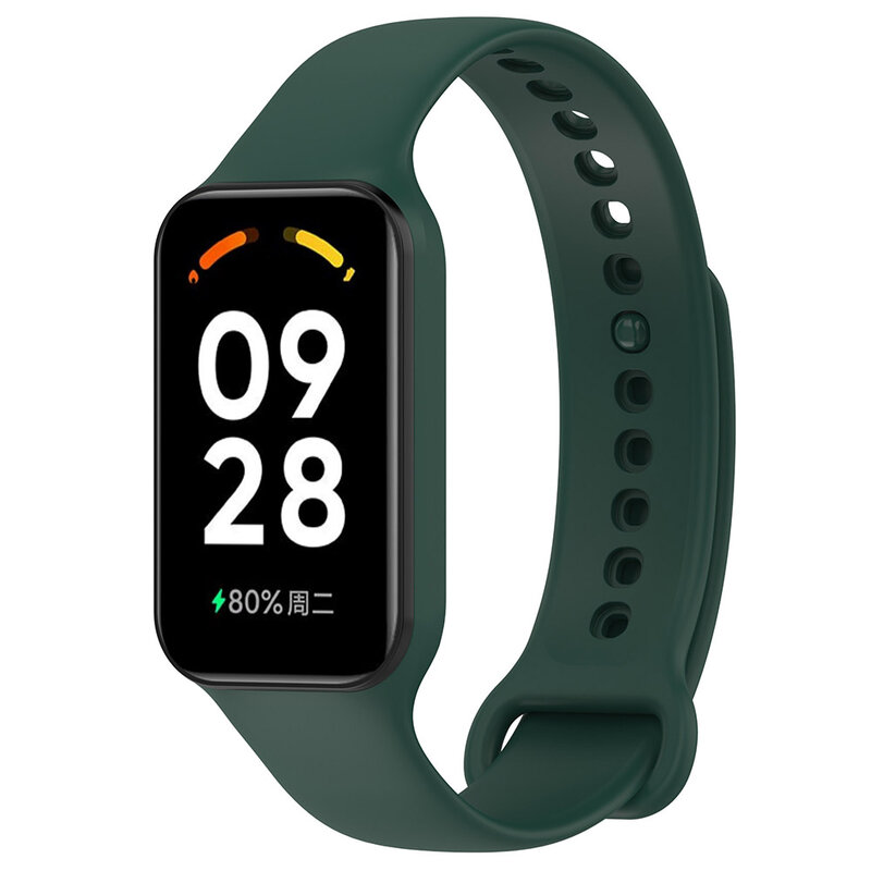 Silicone Wristband Strap For Xiaomi Smart Band 8 Active Bracelet Watchband for Redmi Band 2