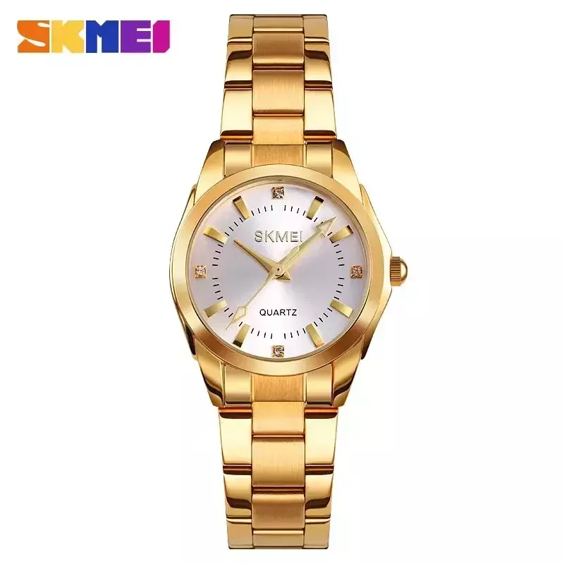Skmei1620 Japan Beweging Luxe Quartz Horloges Voor Vrouwen Dunne Dame Uur Dames Reloj Mujer Mode Eenvoudige Quartz Vrouwen Horloge