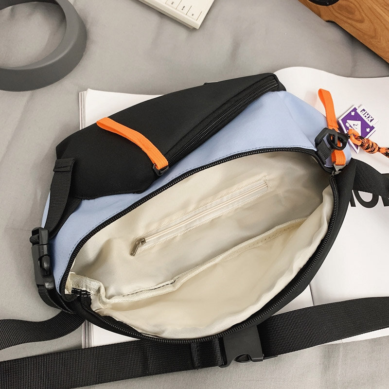 Chest Rig Bag donna marsupio Streetwear Chest Bags Multi-funzione Unisex Nylon Hip hop marsupio tasca per telefono