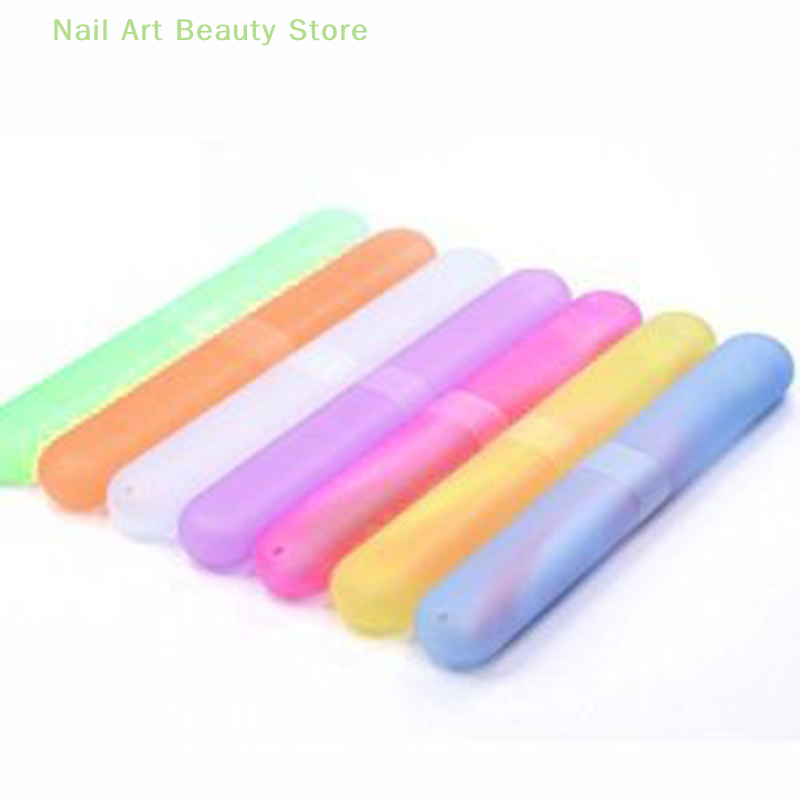 1pcs Portable Travel Hiking Camping Toothbrush Protect Holder Case Box Tube Cover
