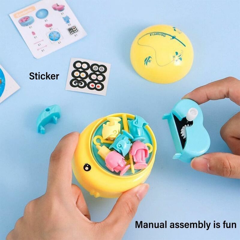 Hand Oog Coördinatie Vissen Speelgoed Plastic Magnetische Vis Grijpen Machine Wind-Up Clockwork Ouder-Kind Interactieve Spellen