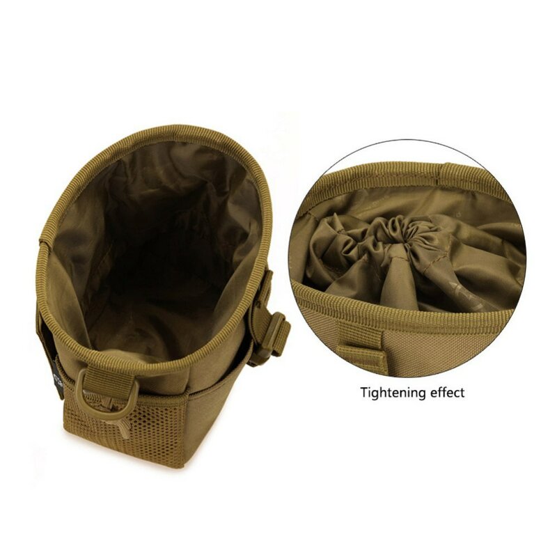 1PC Molle System Nylon Hunting Large Capacity Magazine Dump Drop Pouch Recycle Waist Pack Ammo Airsoft Bag