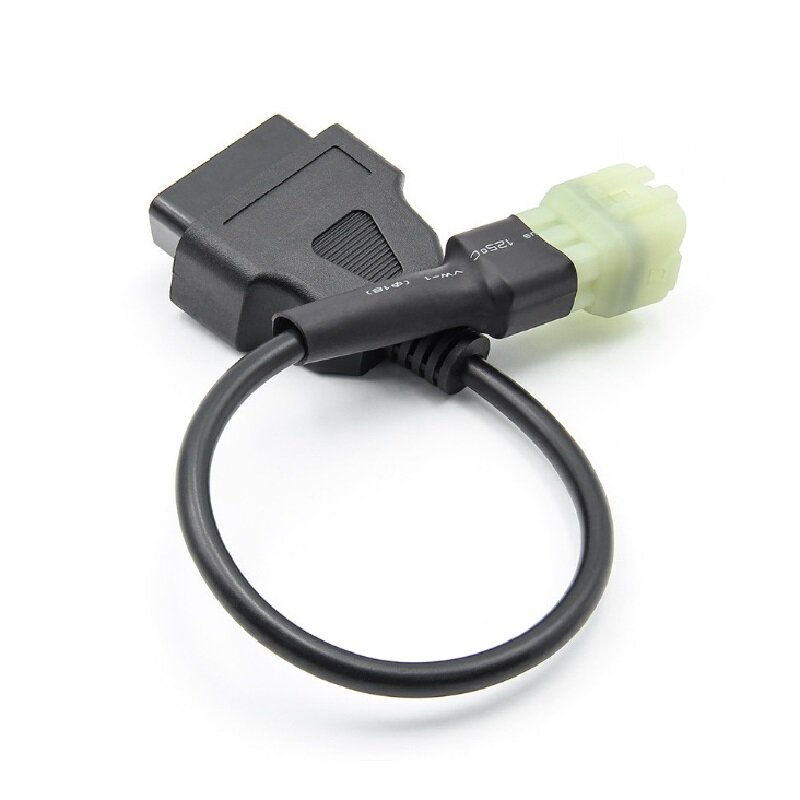 6 PIN to 16 PIN OBD2 Connector Diagnostic Tool Adapter Cables For KTM Motorcycle