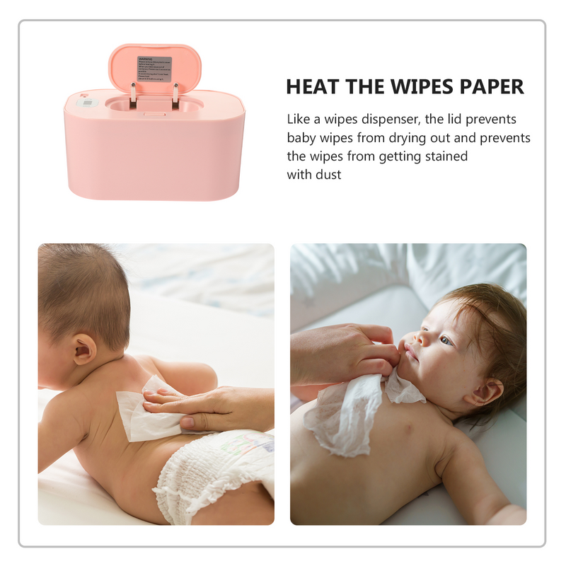 Toallitas húmedas portátiles, máquina de calentamiento de tejidos de polipropileno blanco (pp), USB, calentador de toallas de algodón