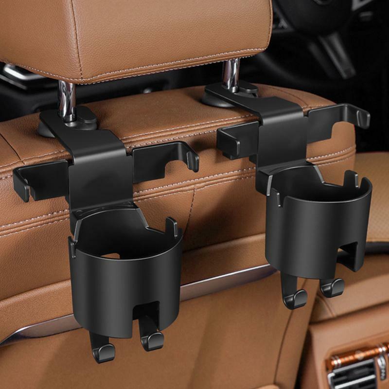 Car Headrest Cup Holder Car Phone Holder And Storage Multipurpose Organizer For Cup And Cell Phone Car Vehicle Storage