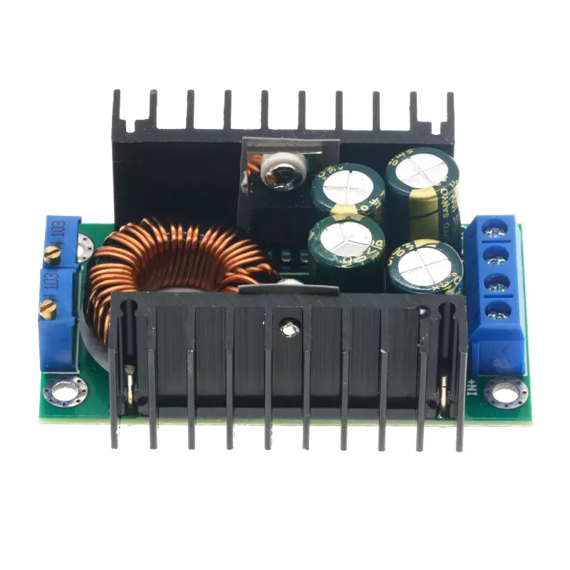 ตัวแปลงสัญญาณ0.2 9A 300วัตต์แบบปรับแรงดันได้ DC/CC 5-40โวลต์ถึง1.2-35โวลต์โมดูลแหล่งจ่ายไฟ LED สำหรับ XL4016 Arduino 300วัตต์