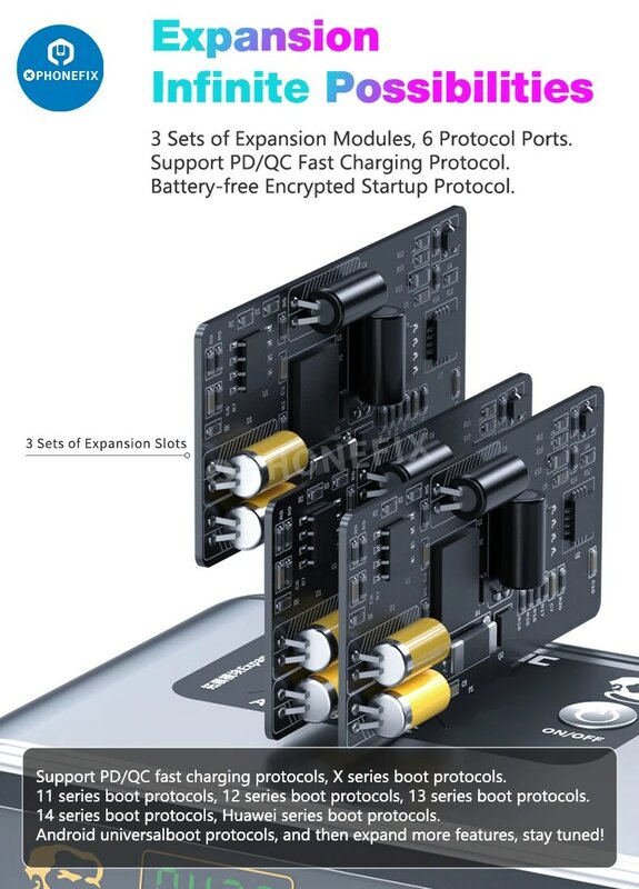 メカニック-デュアルスクリーンディスプレイ付き電子デジタルディスプレイ,電流計,iPhone X-14ラップトップの障害分析