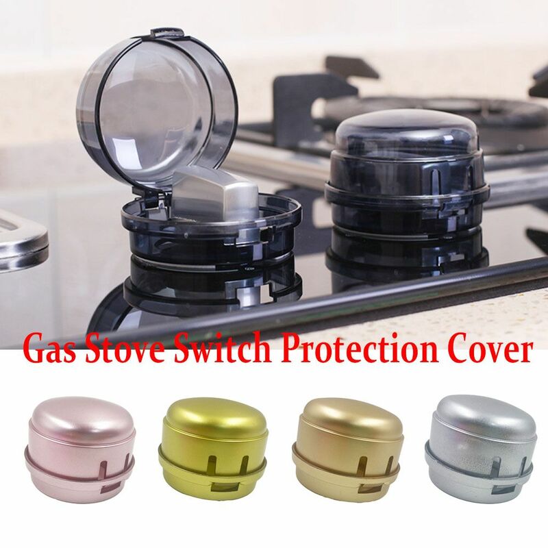 Kitchen Tool Useful Multifunction Baby Safety Gas Stove Protector Oven Lock Lid Switch Protection Tool Knob Cover