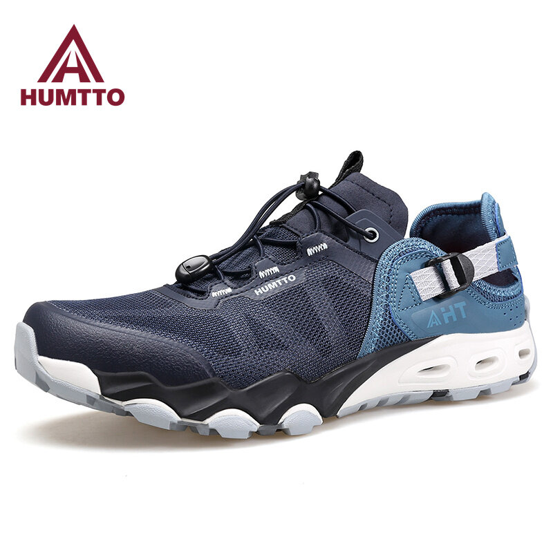 HUMTTO Hiking Shoes Breathable Summer Beach Water Sneakers Men 2022 Trekking Outdoor Casual Shoes Mens Sports Sandals for Man