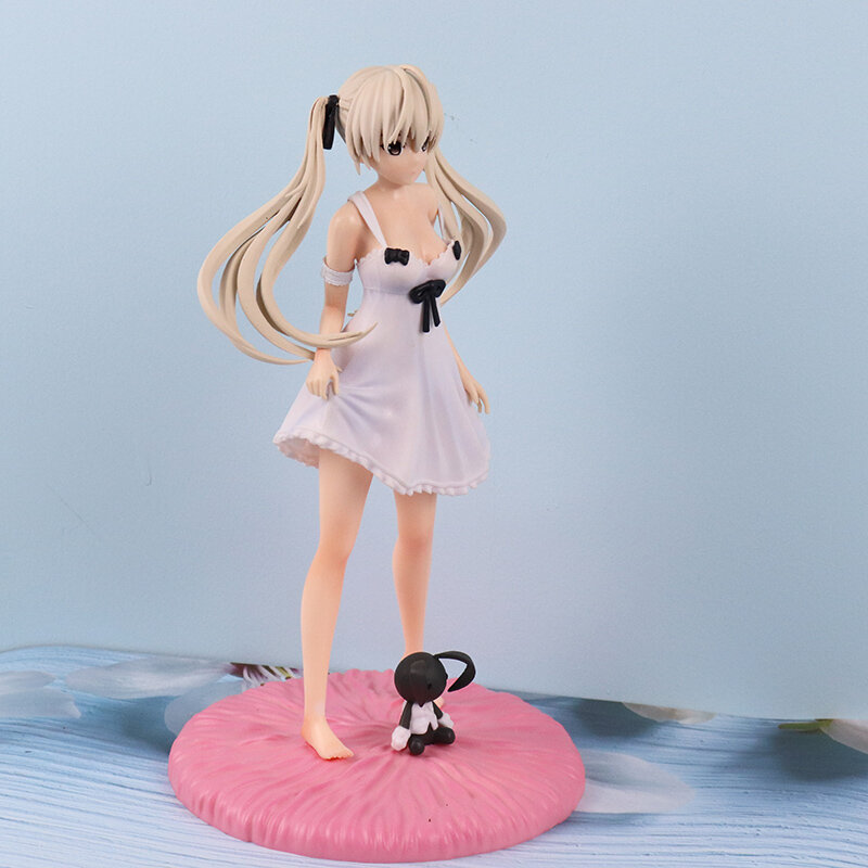 Figura de acción de Anime Fate Sky Anima kawaii girl kasuvano Sora, colección de PVC de 24cm, modelo de posición de pie, juguetes, decoración de coche