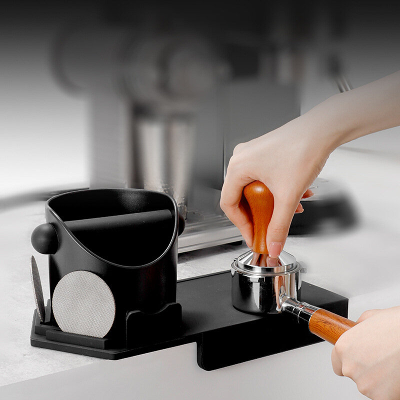 Barista Cafe Accessories Tamping Mat Coffee Tamp Station Coffee Tamper Holder Support Base Stand Storage Making Coffeeware Bar