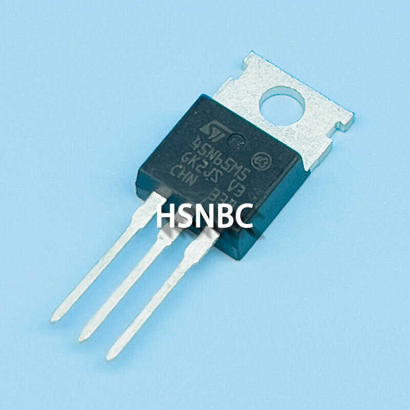 10Pcs/Lot 45N65M5 STP45N65M5 TO-220 650V 35A MOS Power Transistor 100% New Original