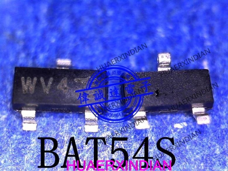 BAT54S  Printing WV4 SOT-23  New And Original