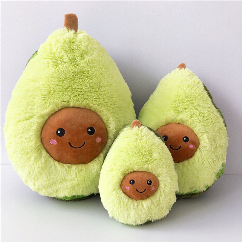 20CM cartone animato carino frutta Avocado farcito peluche bambola giocattolo Avocado cuscino cuscino regalo per bambini