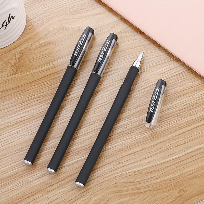 1pcs Gel Pen Set School Supplies Black Ink Color 0.5mm Ballpoint Pen Kawaii Pen Writing Tool School Office Stationery Wholesale