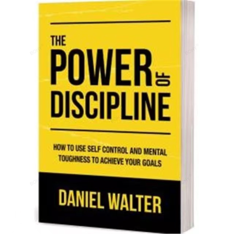 Книга в мягкой обложке «Сила физической силы» Даниэля Уолтера, как использовать самоконтроль и умственную твердость для достижения ваших целей