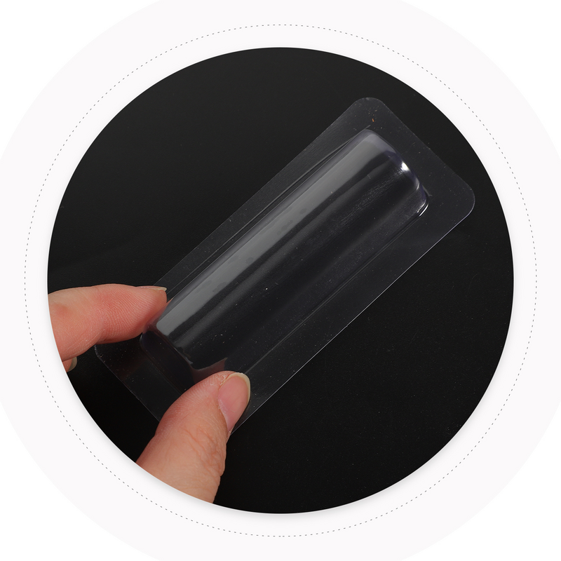 Morphie-Portable Plastic PVC Money Holder, Cúpula Lip Balm, Organização de Viagens, 10 Pcs