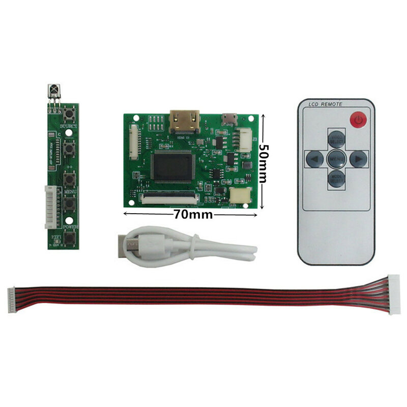 9 zoll 1024*600 Display LCD TFT Monitor Mit Fahrer Control Board HDMI-Kompatibel Für Lattepanda, raspberry Pi Banana Pi