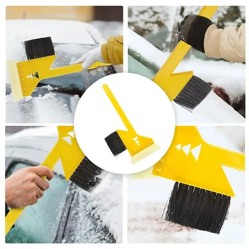 Car Snow Scraper Portable Windshield Automotive Winter Ice Scraper Vehicles Labor-Saving Snow Scraper Low Temperature Resistant