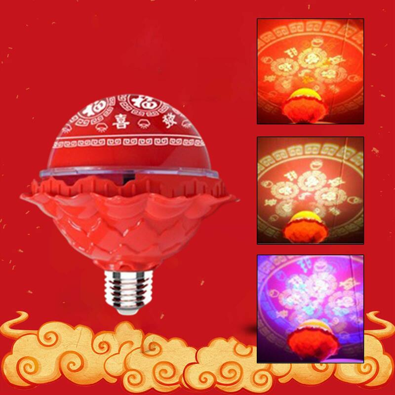 مصباح إضاءة مع شخصيات مباركة للزينة ، إضاءة لحفلة السنة الصينية الجديدة ، المنزل ، العطلة ، الحديقة ، الجو ، الاحتفال الصيني ، 10 واط ، E27