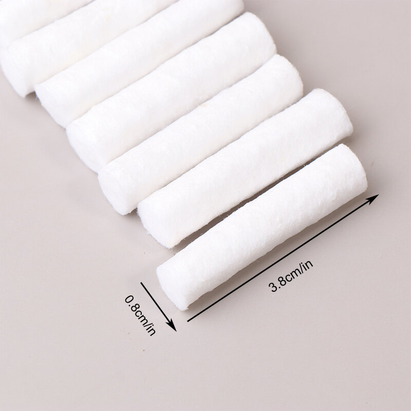 50pcs/Bag Cotton Dental Cotton Roll Dentist Material Teeth Whitening Product Surgical Cotton Rolls High Absorbent