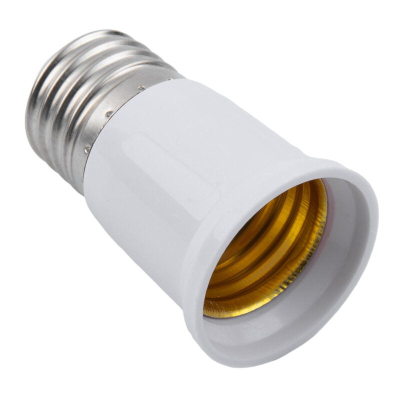 E27 To E27 Extend Socket Base 1pc 3cm 1.2 Inch Extension Base Lamp Holder Converter Light Bulb Socket Extender