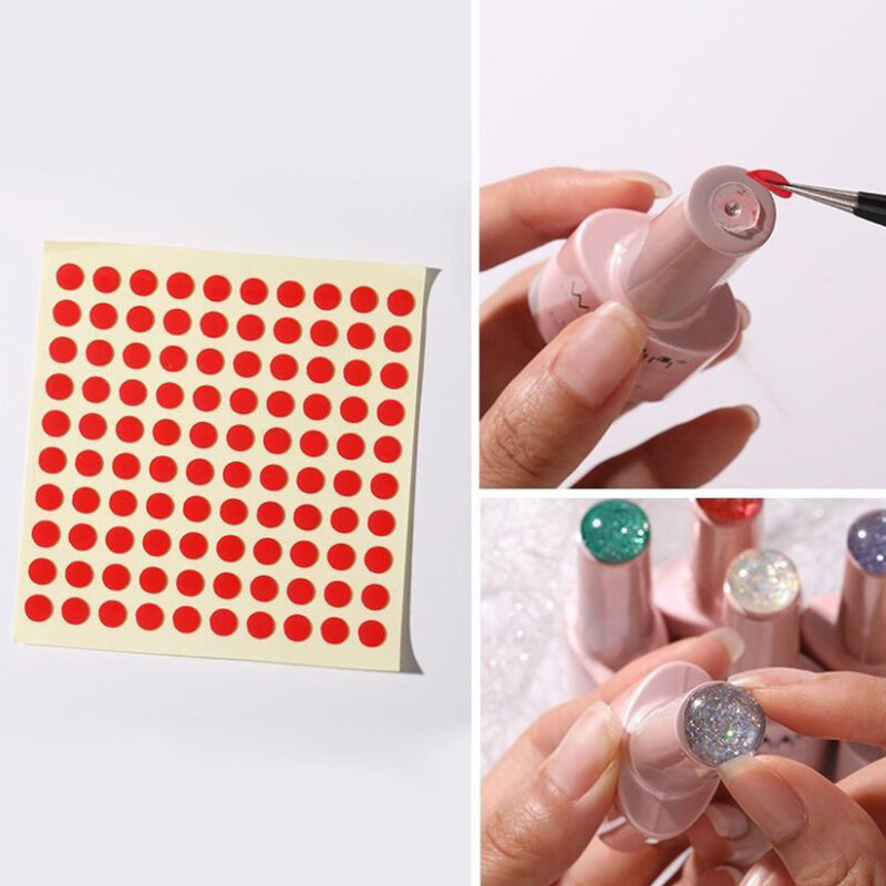 1pc nastro adesivo per unghie trasparente espositore per unghie finte adesivi per colla pratica per Manicure incollata su entrambi i lati che mostra gli strumenti