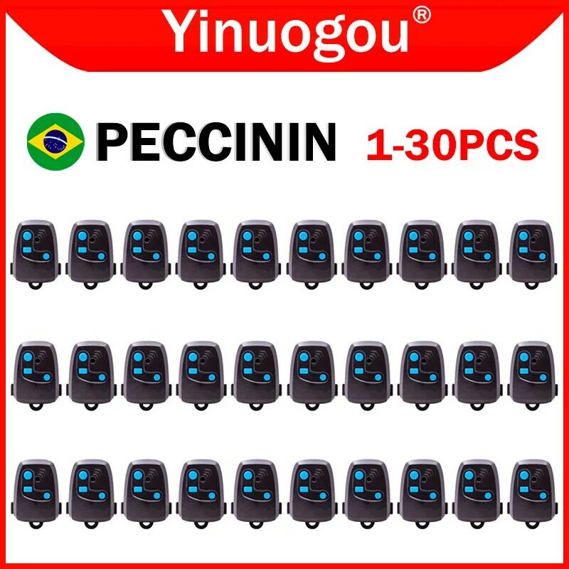 PECCININ Telecomando 433 MHz PECCININ TX 3C Porta Elettronica Controller del Cancello di Controllo Remoto Garage Trasmettitore di Comando Apri