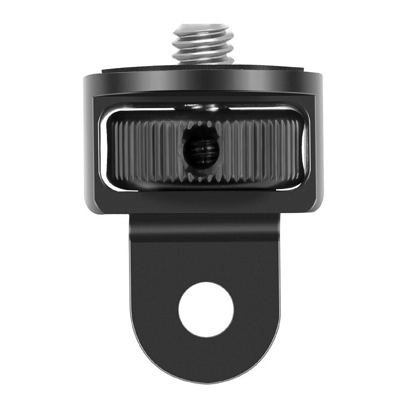Adaptador de trípode de tornillo de aleación de aluminio, soporte de montaje giratorio 1/4 para Go Pro 12, 11, 10, 9, Insta-360, X3, X4, accesorios de cámara, 360 pulgadas
