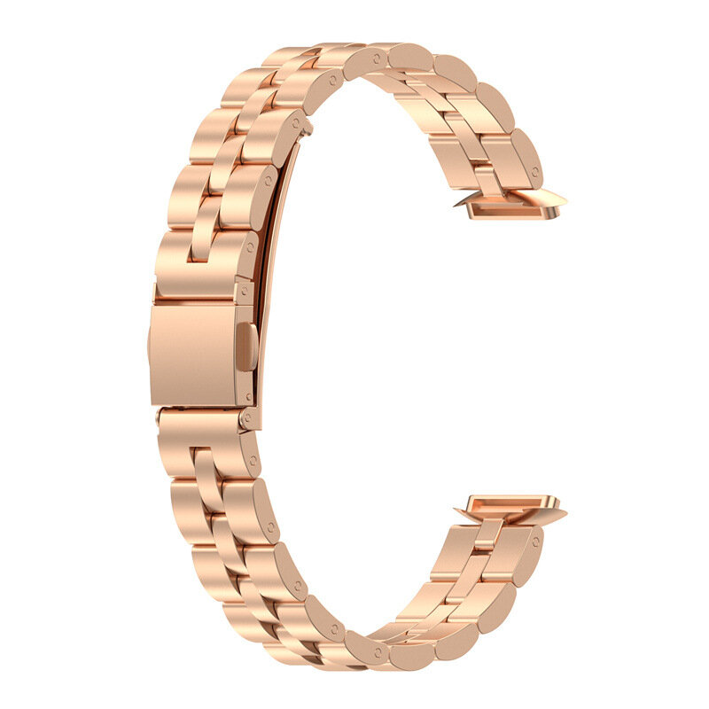 Aço inoxidável pulseira de relógio de metal para fitbit luxe cinta pulseira de pulseira de esporte para fitbit luxe banda mão corrente substituição