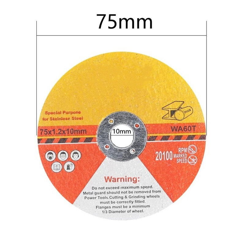 Resin Saw Blade Cutting Discs 15pcs/set 75mm Abrasive Circular For Angle Grinder Grinding Wheels Part Power-Tools
