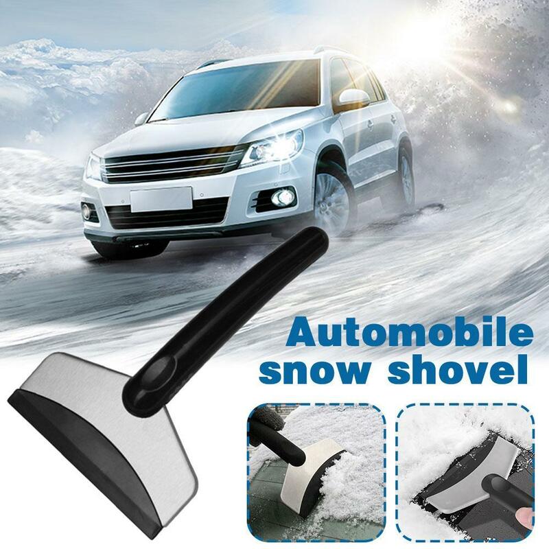Car Windshield Snow Shovel, Descongelando Ice Scraper Tool, Glass Snow Removal Tools, Auto Acessórios, Inverno