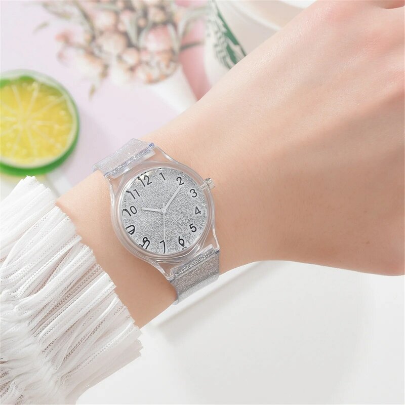 Fashion Women Girls Summer Fresh Macaron Color Trend Summer Quartz Watch Women'S Wristwatches High Quality Reloj Para Mujer