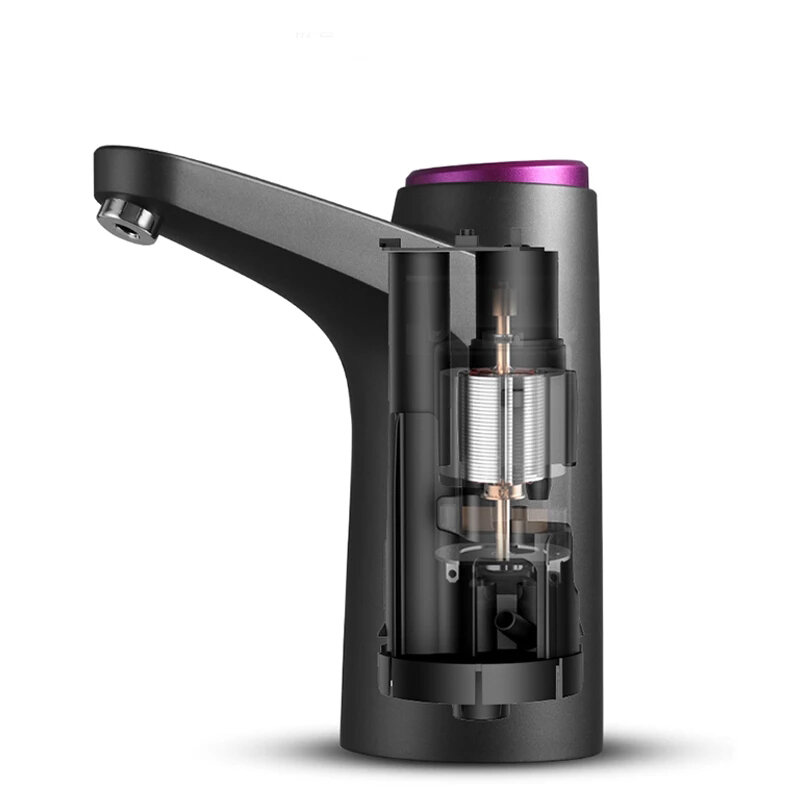 SaengQ Dispenser Air Elektrik Otomatis Sakelar Botol Minum Galon Rumah Tangga Pompa Air Pintar Peralatan Pengolahan Air
