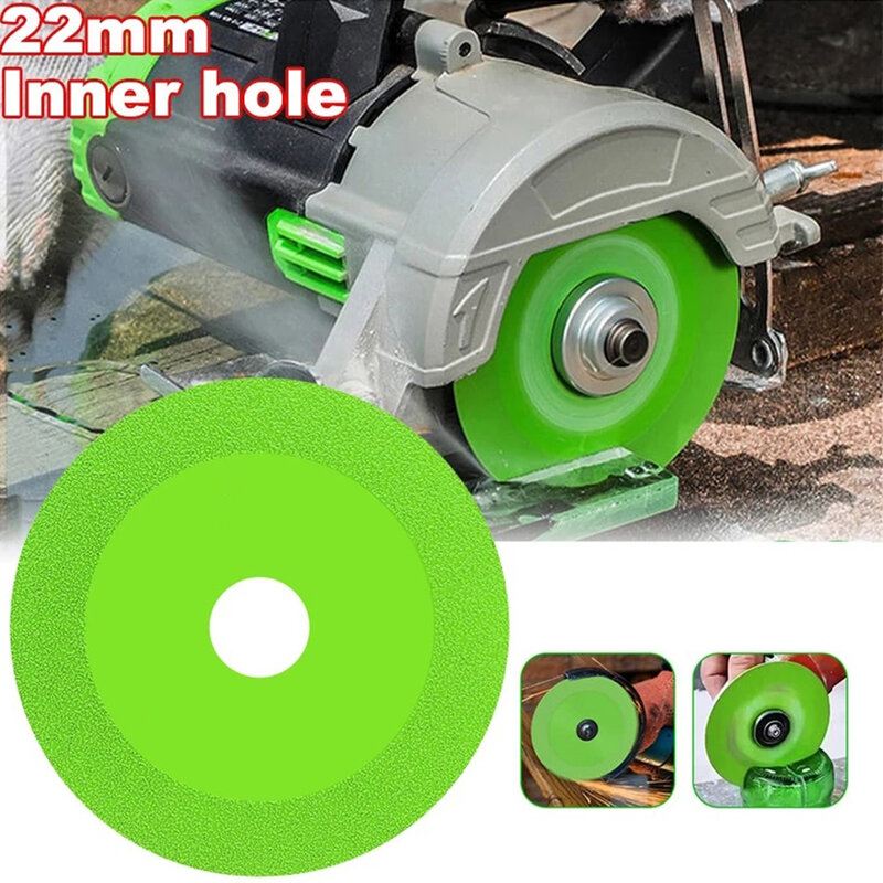 22mm Hole Glass /Cutting Disc Diamond High Manganese Steel Marble Ceramic /Tile Jade Grinding /Blade For 100 Type Angle Grinder
