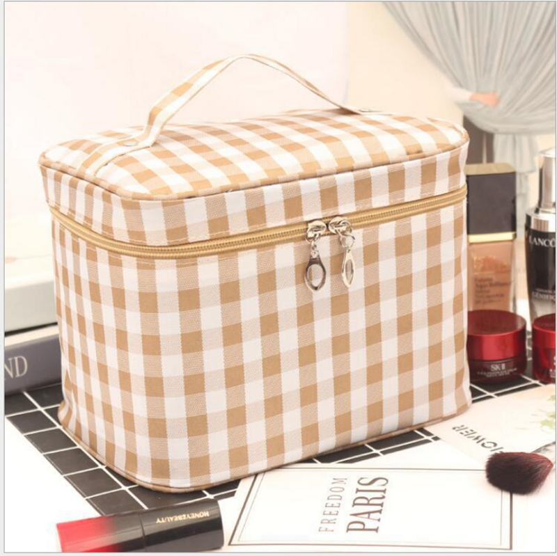 Damska torba kosmetyczna o dużej pojemności przechowywanie kosmetyków Organizer kosmetyczny dziewczęca podróżna składana wodoodporna torebka torba na kosmetyki