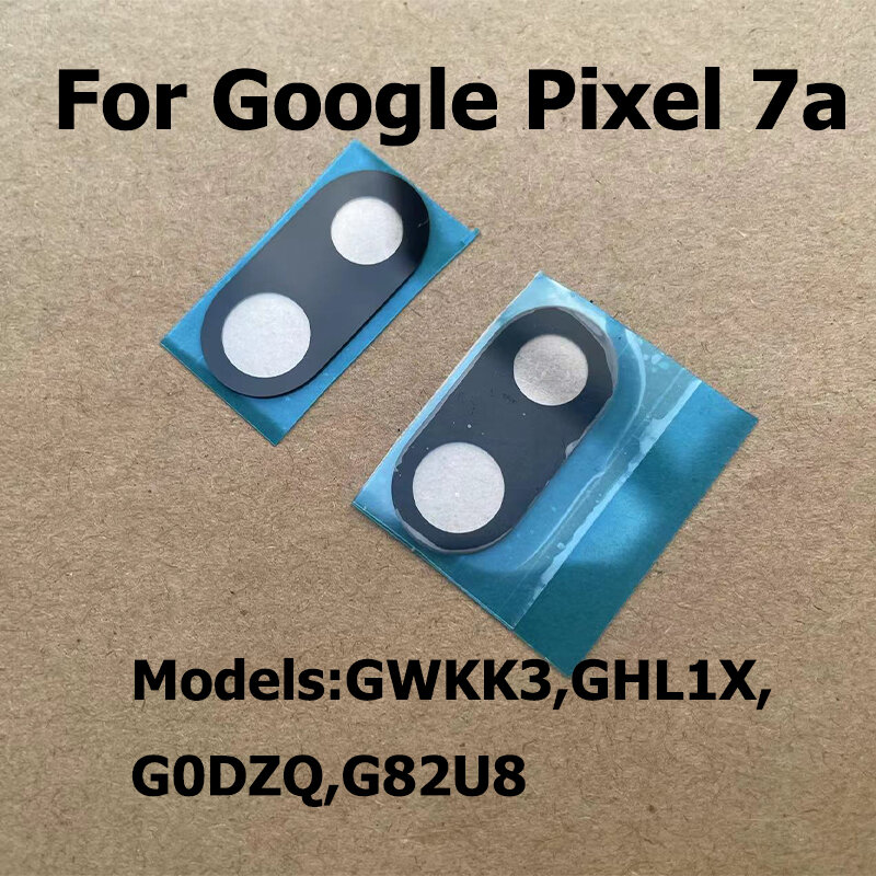 Copriobiettivo in vetro per fotocamera posteriore posteriore per Google Pixel 7 Pro con adesivo adesivo colla parti di ricambio per Pixel 7a