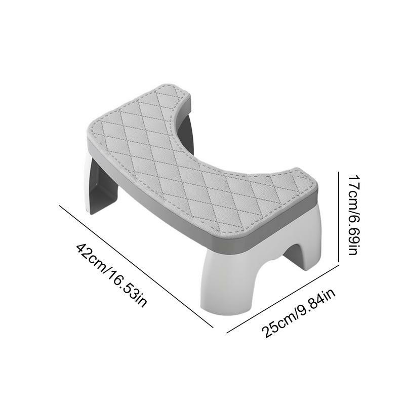 변기 스쿼트 스툴 똥 스툴 어린이 변기 훈련 욕실 의자, 미끄럼 방지 발판, 다기능 욕실 액세서리