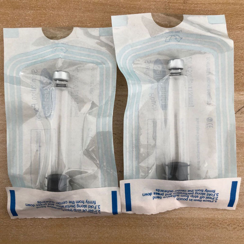 20 piezas-botella de insulina de 3ml, Cassette de embalaje Individual para pluma de inyección de insulina