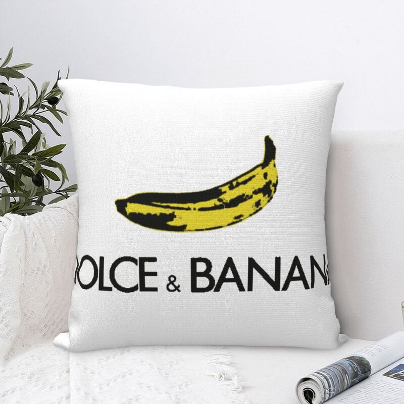 Funda de almohada cuadrada Dolce & Banana para sofá