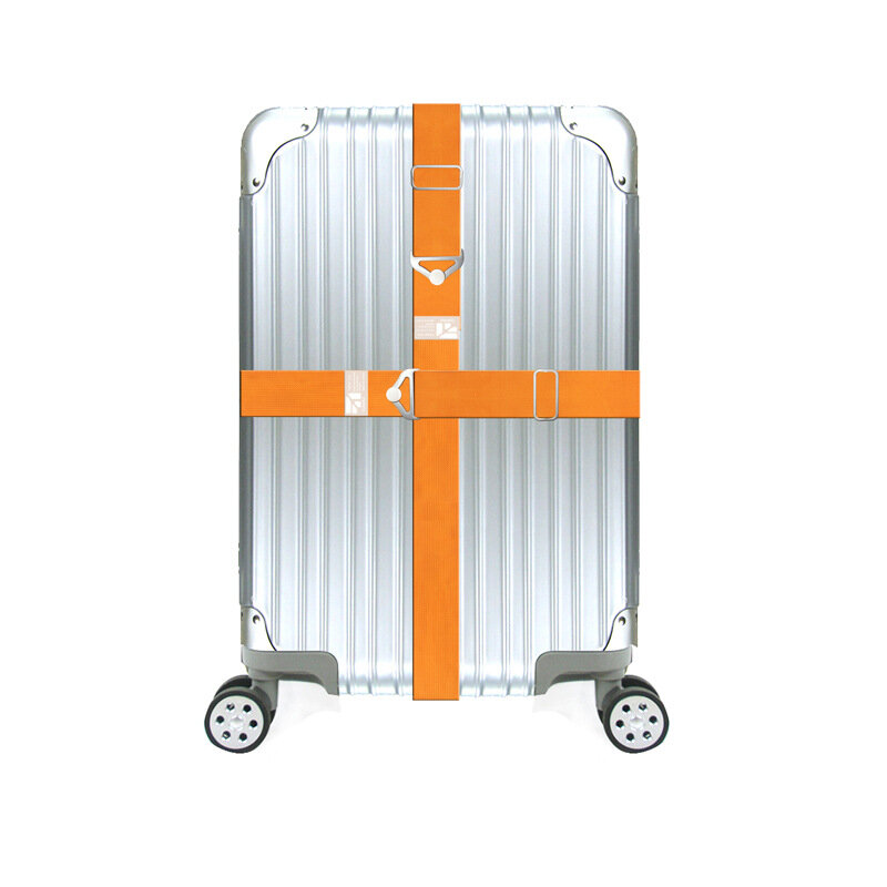 Luggage Strap Belt Suitcase Belts Elastic Cross Adjustable Travel Bag Belt for Suitcase Fixed Belt Travel Essentials